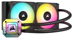 Image of Corsair iCue H100i Elite Capellix XT 240mm ARGB All-in-One Liquid Cooler - Black - CW-9060068-WW