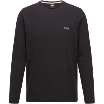 Image of Boss Long Sleeve T Shirt - Black