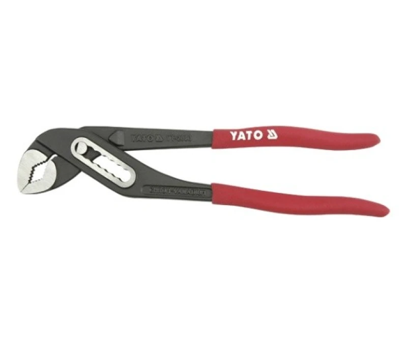 Image of YATO YT-2090 Pipe Wrench / Water Pump Pliers Length: 250mm, Tool Steel Tool Steel Pipe Wrench / Water Pump Pliers (5666)