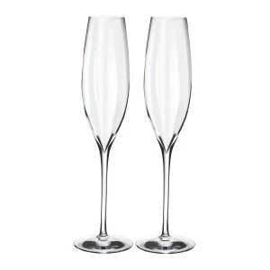 Image of Waterford Elegance Optic Flute Set Of 2