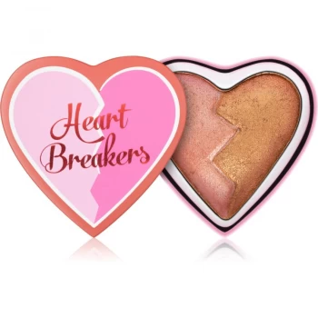 Image of I Heart Revolution Heartbreakers Shimmer Blush Powerful
