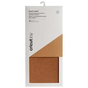 Image of Cricut Joy Smart Label Writable Paper Brown