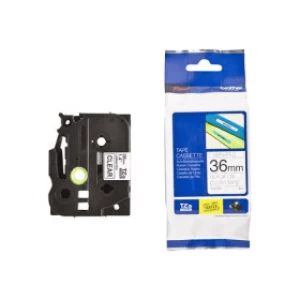 Image of Brother TZE-161 P-touch Black on White Tape 36mm x 8m