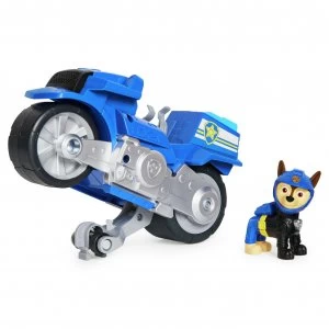 Image of PAW Patrol's Chase and his Moto Pups Deluxe Vehicle