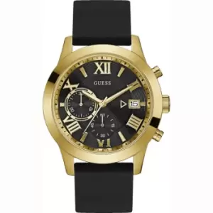 Image of Mens Guess Stainless Steel Mens Dress Atlas