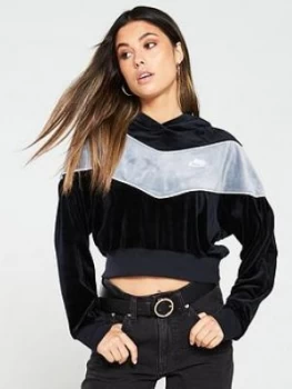 Image of Nike Nsw Heritage Oth Hoodie - Black/Grey