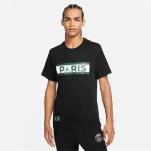 Image of Air Jordan Jordan PSG Tee Mens - Black