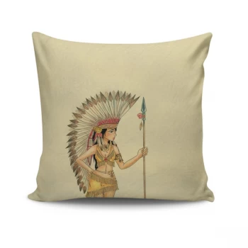 Image of NTVKRLNT-7 - No Filling Multicolor Cushion Cover