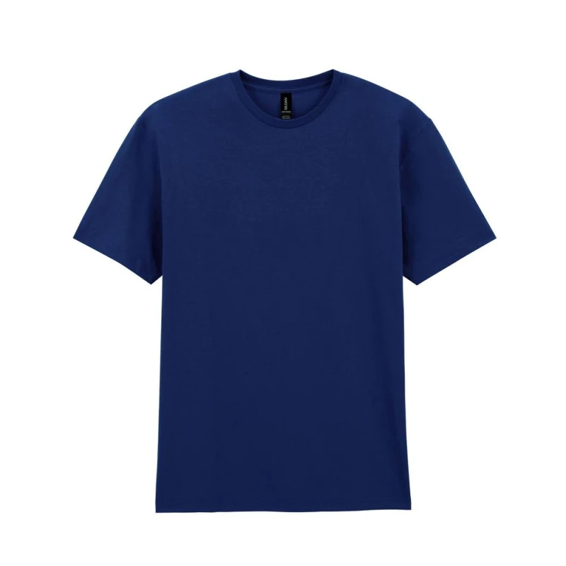 Image of Gildan Mens Cotton Lightweight T-Shirt in Navy Size: Small Navy Male S