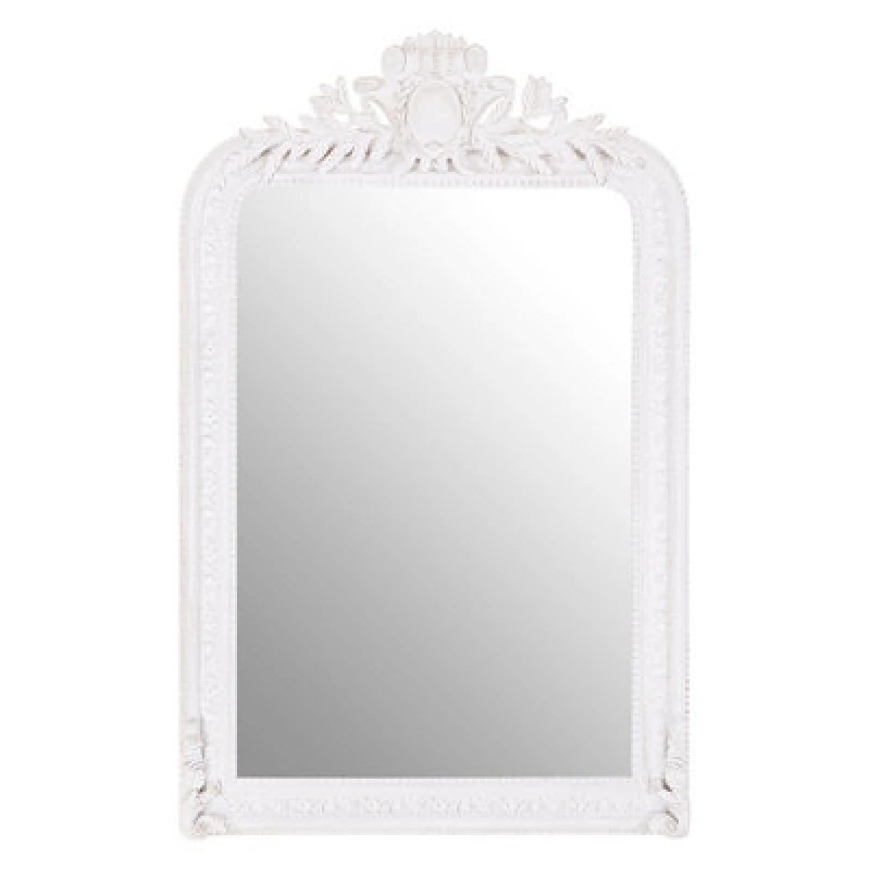 Image of Premier Housewares Gloria Stone Grey Wall Mirror Grey