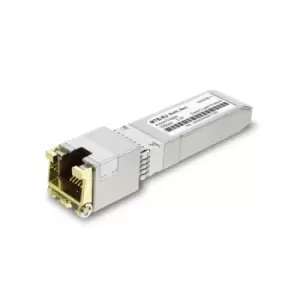 Image of MTB-RJ - Copper - 10000 Mbps - SFP+ - 30 m - IEEE 802.3an - Silver