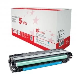 Image of 5 Star Office HP 650A Cyan Laser Toner Ink Cartridge