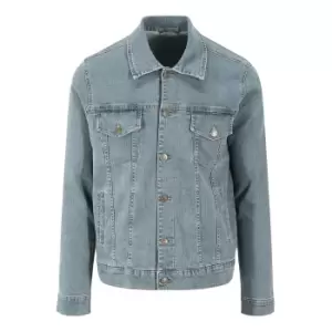 Image of So Denim Mens Noah Denim Jacket (S) (Light Blue Wash)