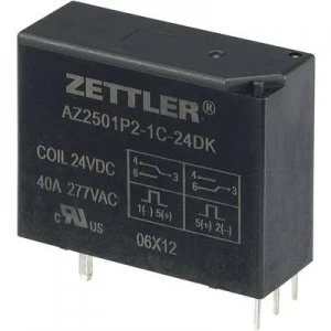 Image of PCB relays 24 Vdc 50 A 1 change over Zettler Electronics