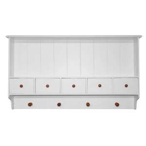 Image of Charles Bentley French Country 5-Drawer Storage Unit