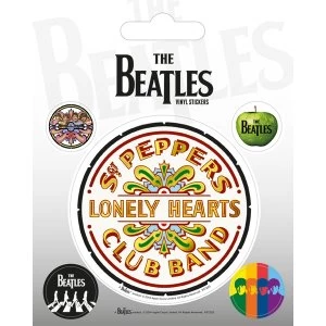 Image of The Beatles - Sgt. Pepper Vinyl Sticker