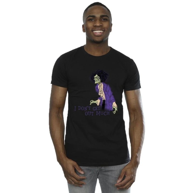 Image of Disney Men Hocus Pocus Don't Get Out Much T-Shirt in Black Size: Small Black S Male 5063153088597