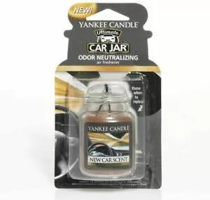 Image of New Car Scent (Pack Of 10) Yankee Candle Car Jar Air Freshener