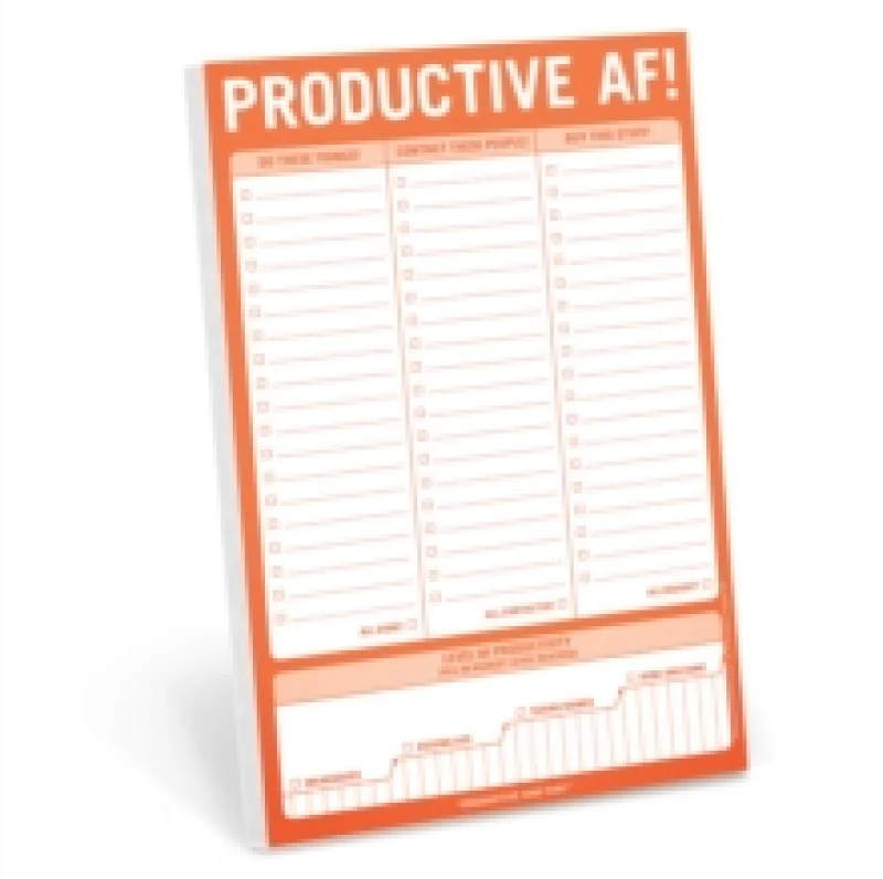 Image of Knock Knock Productive AF! Pad Other printed item