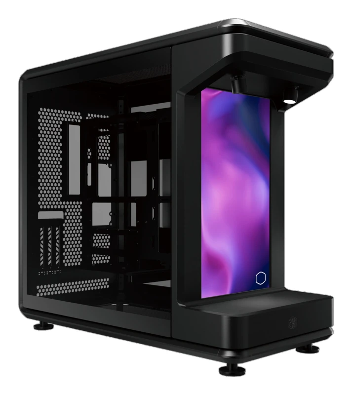 Image of Cooler Master Cooler Master MasterFrame 360 STAGE LCD Full Tower Black, Transparent MF360KHNNS02