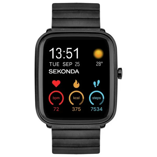 Image of Sekonda Sekonda Motion Plus Black Bracelet Smart Watch