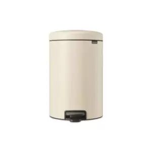 Image of Brabantia NewIcon Pedal Bin 20L Soft Beige Brown