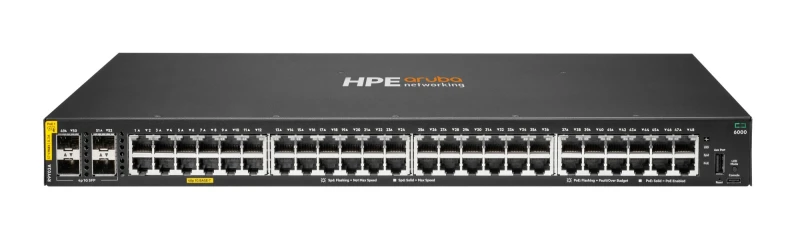 Image of HPE Aruba Networking CX 6000 48 port 740W L3 Managed Rack Mountable Switch R9Y03A