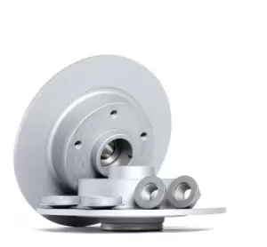 Image of ATE Brake disc RENAULT 24.0108-0118.2 432006506R,432007556R Brake rotor,Brake discs,Brake rotors