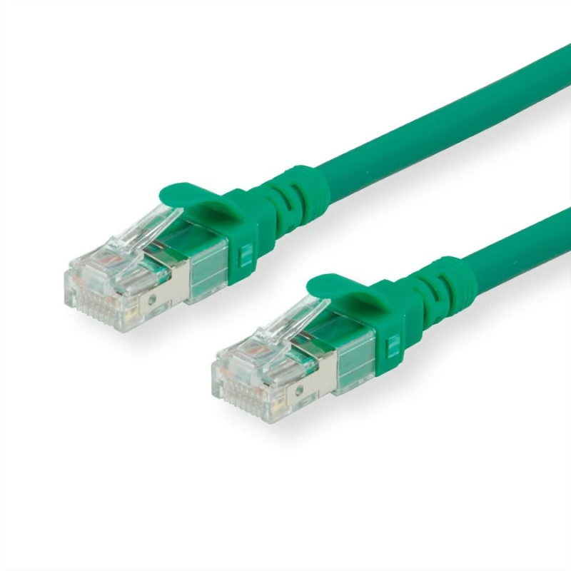 Image of ROLINE 21152733 networking cable Green 3m Cat6a U/UTP (UTP)