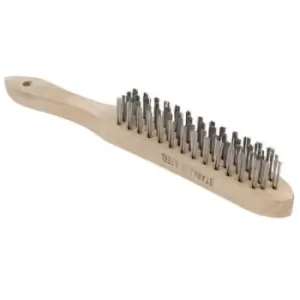 Image of SIP 04171 4-Row Stainless Steel Wire Brush