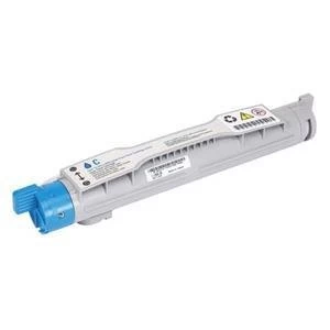 Image of Dell GD907 Cyan Laser Toner Ink Cartridge