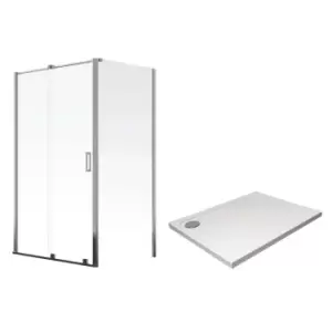 Image of Aqualux Kit Aquarius 6 1200X900 Bundle (Slider Door, Side Panel, Tray & Waste)