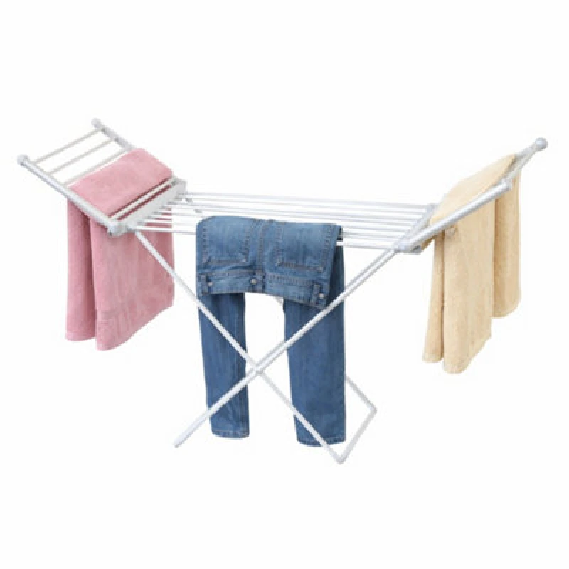 Image of Oypla Electrical Extendable Heated Folding Clothes Horse Airer Dryer With Heated Wings