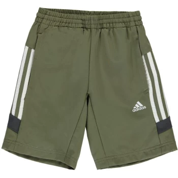Image of adidas Tri-Coloured Shorts Junior Boys - Green