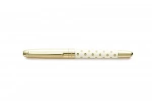 Image of Kate Spade New York Ball Point Pen Gold Dots Default