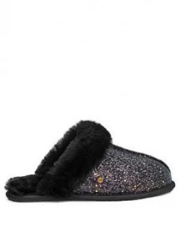 Image of Ugg Scuffette Ii Cosmos Slippers - Black