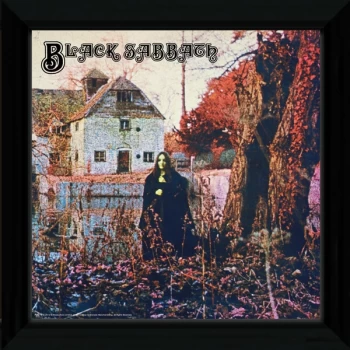 Image of Black Sabbath Framed Album Cover