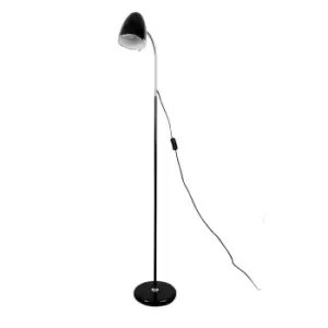 Image of Kuppel Flexi Neck Black Floor Lamp