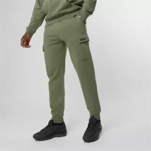 Image of Lonsdale Essentials Cargo Joggers - Green