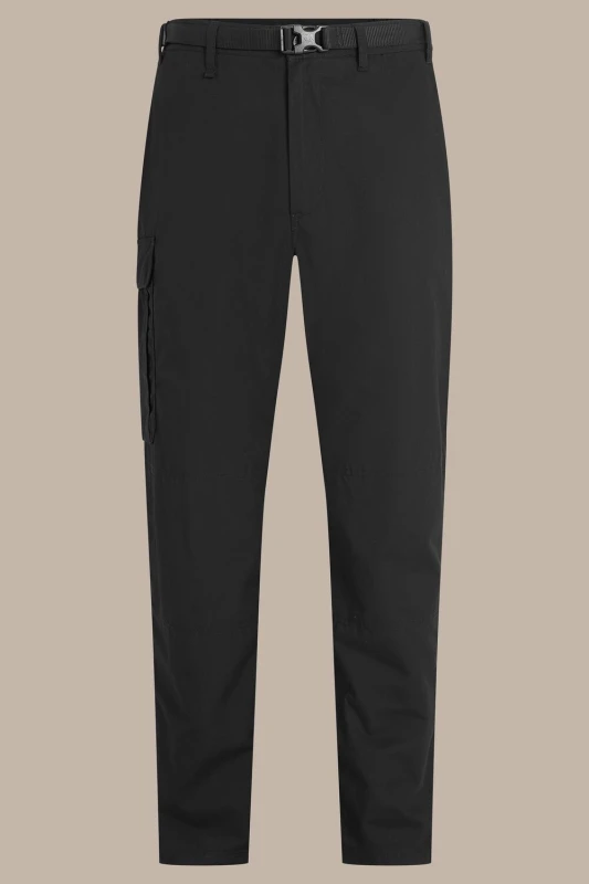 Image of Craghoppers Craghoppers Men Kiwi Thermo Winter Lined Insect-Barrier Trouser in Black Size: 32R Black 32R Male 5063260132596