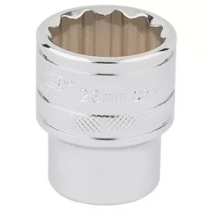Image of Draper 1/2" Sq. Dr. Hi-Torq&amp;#174; 12 Point Socket (23mm)