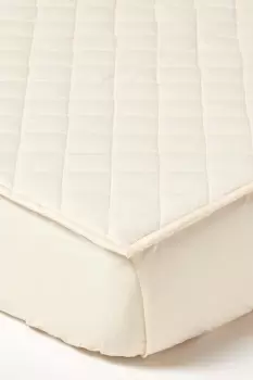 Image of Organic 300 TC Luxury Quilted Deep Fitted Mattress Protector