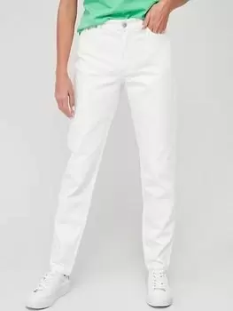 Image of Calvin Klein Jeans Mom Jean - White, Size 32, Inside Leg 32, Women