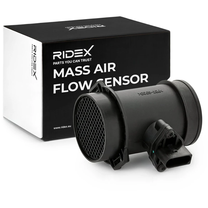 Image of RIDEX 3926A0023 Mass air flow sensor with housing Air Mass Sensor (3926)