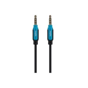 Image of Maplin Premium 3.5mm Stereo 4 Pole Jack to 4 Pole Jack Cable 5m