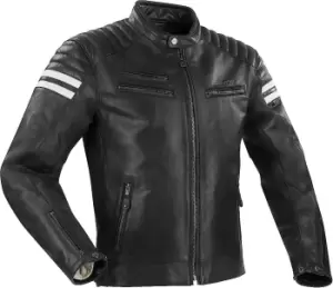 Image of Segura Funky Motorcycle Leather Jacket, black, Size S, black, Size S