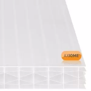 Image of Axiome Opal Effect Polycarbonate Multiwall Roofing Sheet (L)5M (W)690mm (T)25mm