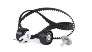 Image of GATES Timing belt kit K015598XS Timing belt set,Cam belt kit FORD,FIAT,PEUGEOT,Fiesta Mk6 Schragheck (JA8, JR8)