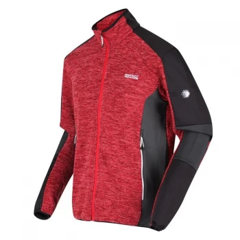 Image of Regatta Coladane Full Zip Fleece - ChineseR/Blk