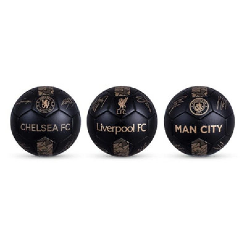 Image of Liverpool Fc Phantom Signature Football Black/gold (5)
